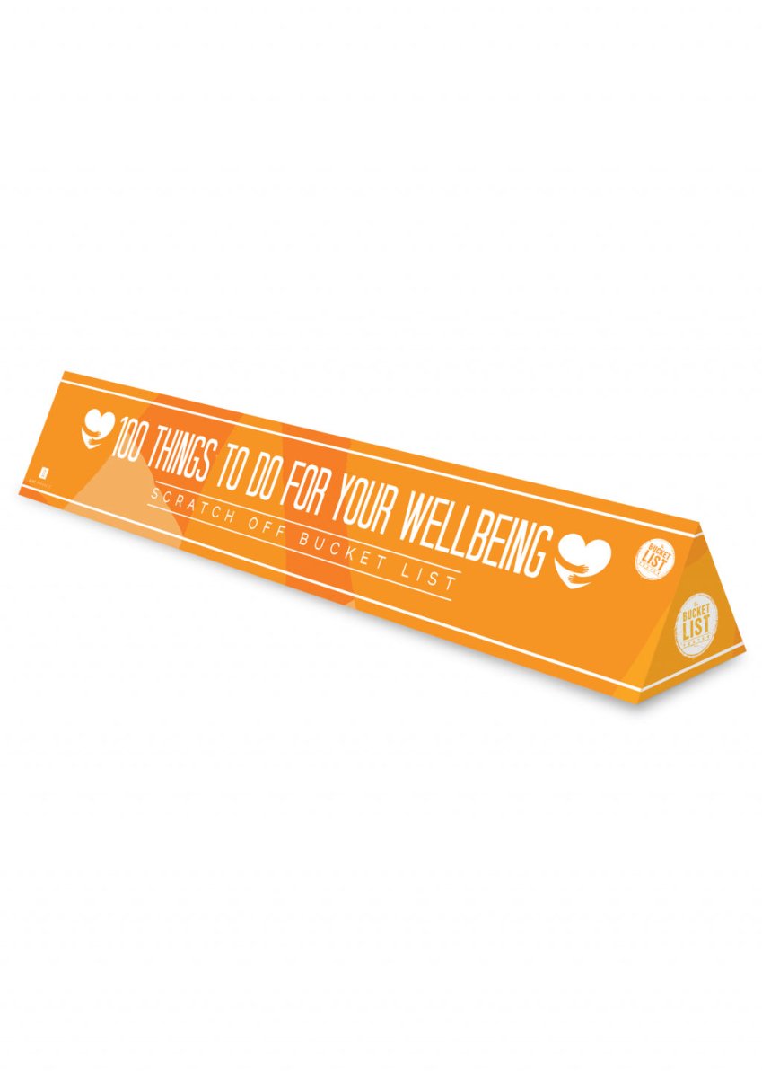 Bucketlistposter - 100 Dingen voor je welzijn - Bucketlistposters