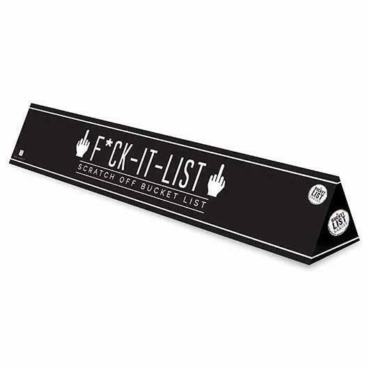 Bucketlistposter - 100 F*ck - it - list - Bucketlistposters