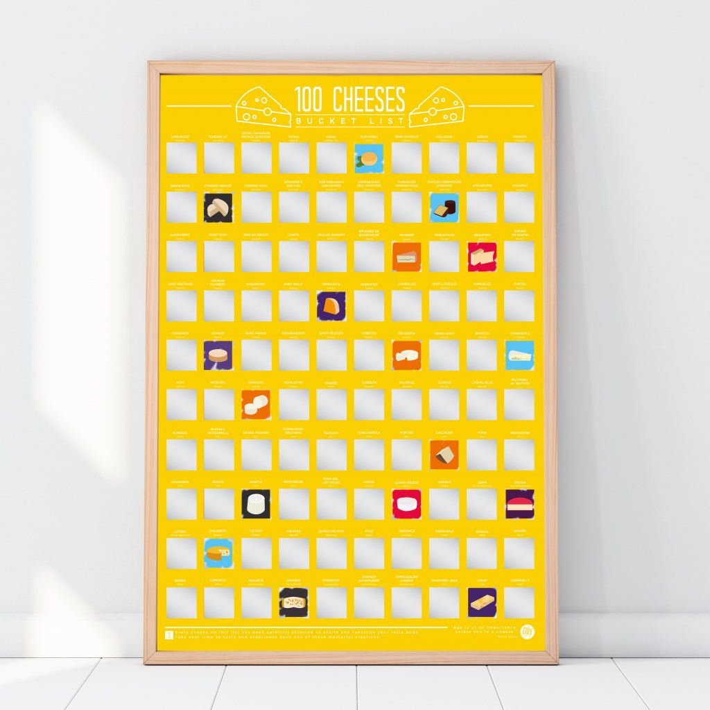 Bucketlistposter - 100 Kazen - Bucketlistposters