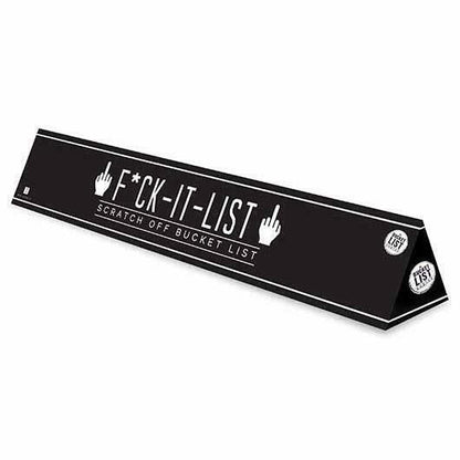 Bucketlistposter - 100 F*ck - it - list - Bucketlistposters
