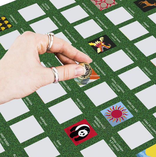 Bucketlistposter - 100 Golfbanen - Bucketlistposters