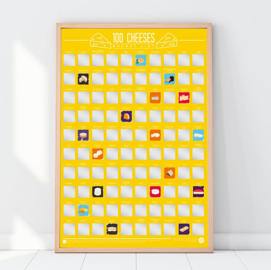 Bucketlistposter - 100 Kazen - Bucketlistposters