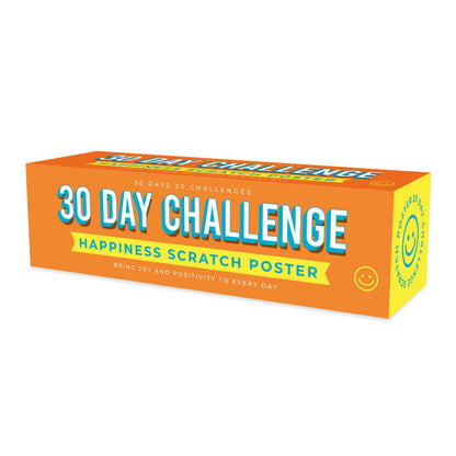 Bucketlistposter - Geluk In 30 Dagen - Bucketlistposters